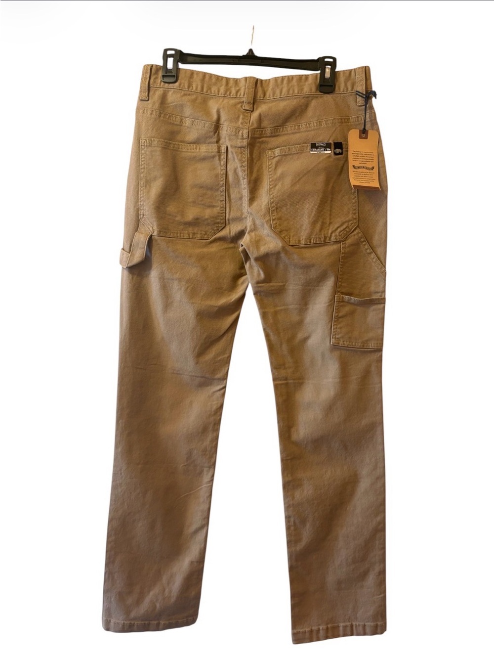 Buffalo David Bitton Tan Straight-Leg Chinos - Picture 3 of 6
